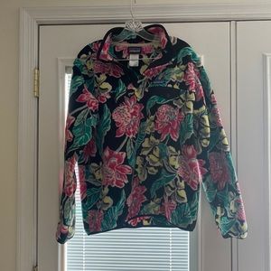 Patagonia Synchilla Hawaiian Floral fleece